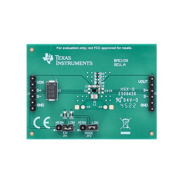 TPS631010EVM-109 3-A PEAK CURRENT DC/DC BUCK-BOOS