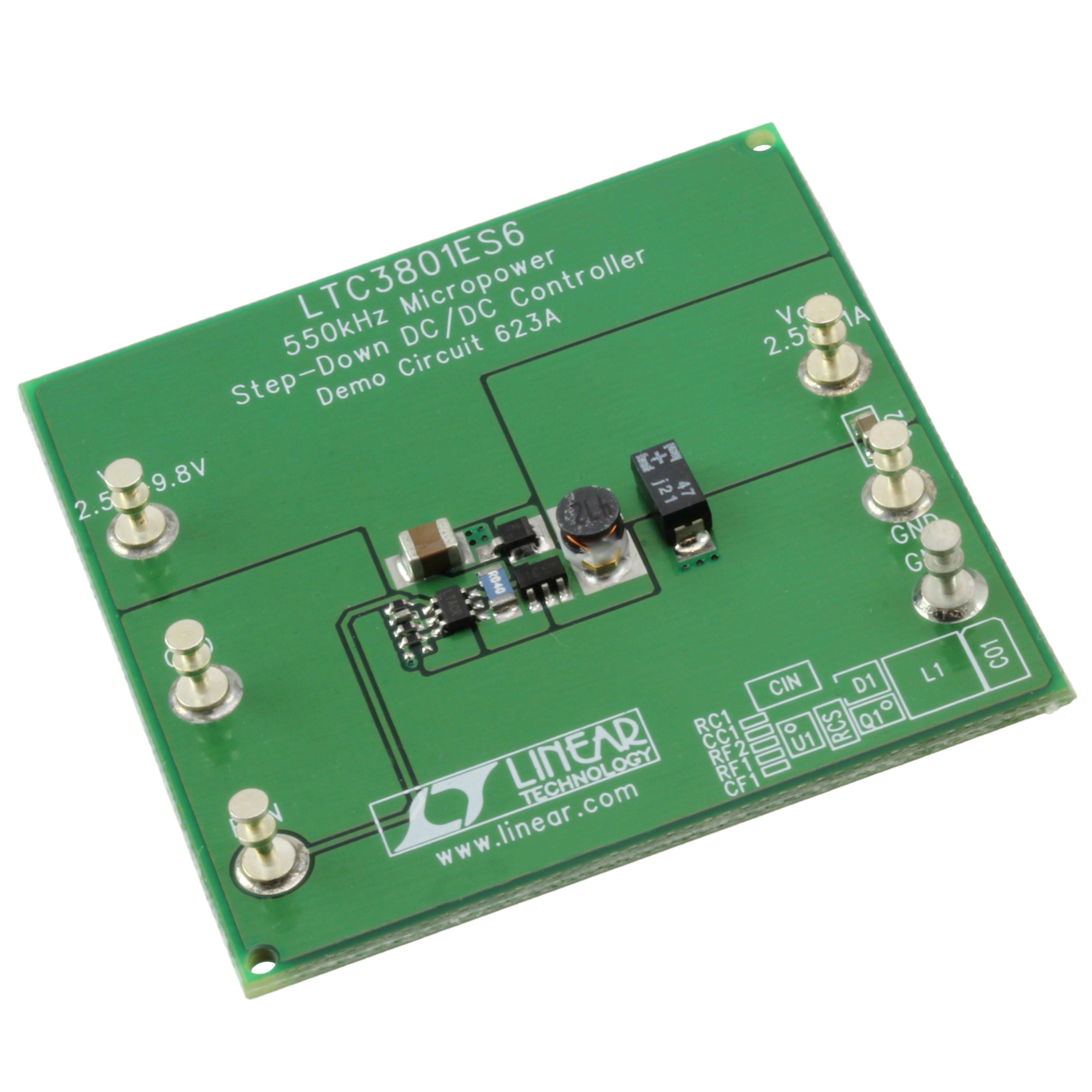 DC623A BOARD EVAL FOR LTC3801ES6