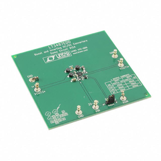 DC912A EVAL BOARD BOOST REG LT3487