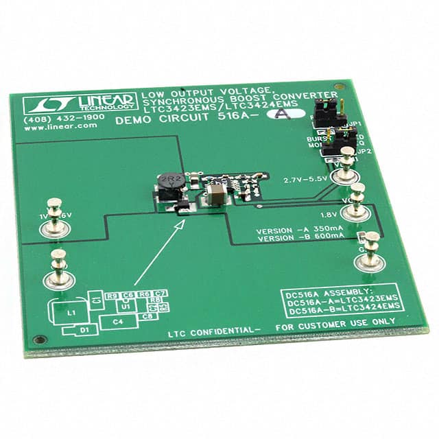 DC516A-A BOARD EVAL FOR LTC3423EMS