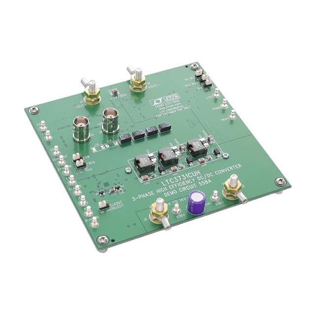 DC558A LTC3731CUH 3-PHASE HIGH EFFICIEN