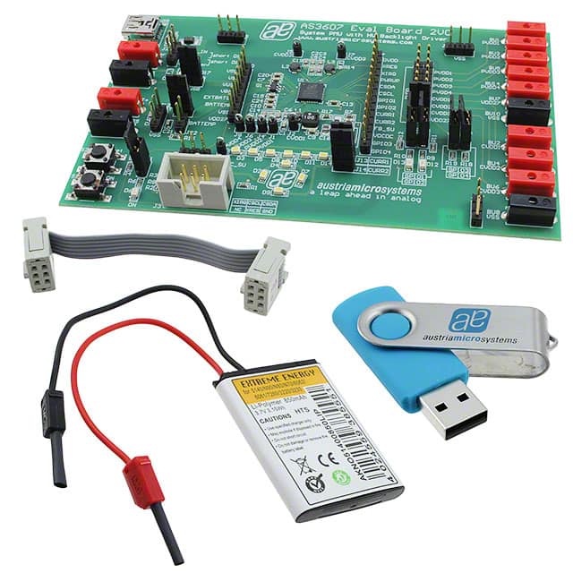 AS3607 EVAL BOARD BOARD DEMO/USB BOX FOR AS3607