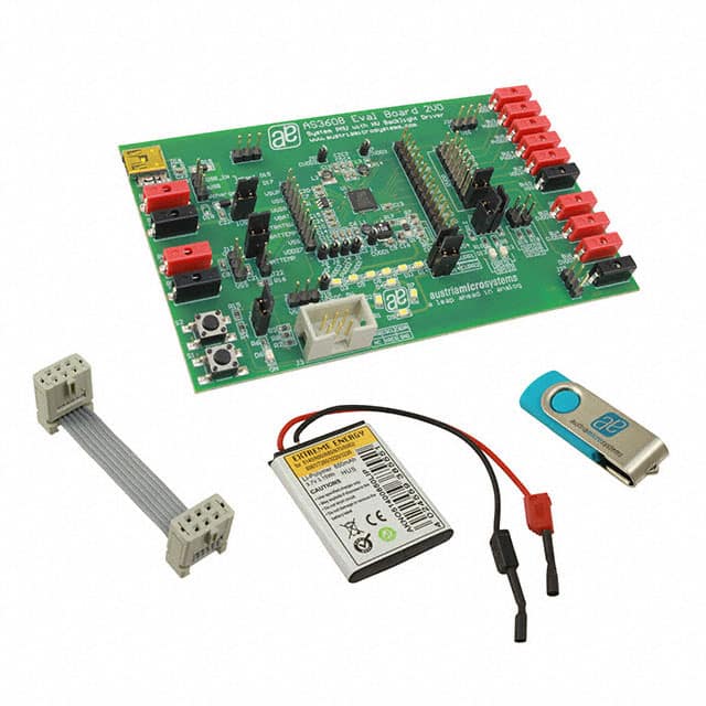 AS3608 EVAL BOARD BOARD DEMO/USB BOX FOR AS3608