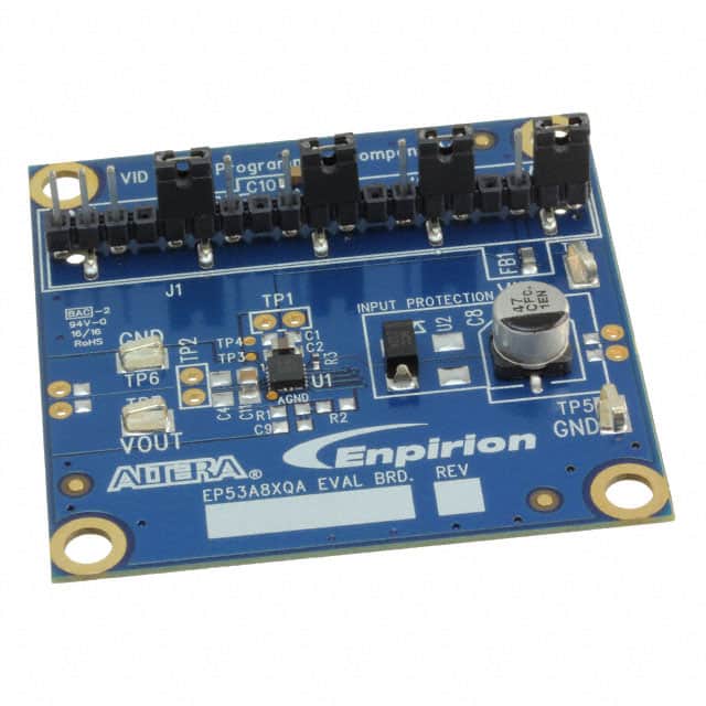 EVB-EP53A8HQA BOARD EVAL EP53A8H Q100 1A DC-DC