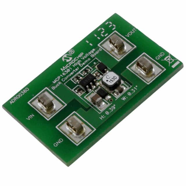 ADM00360 BOARD DEMO FOR MCP16301 D2PAK
