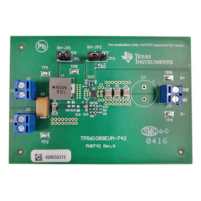 TPS61089EVM-742 EVALUATION MODULE