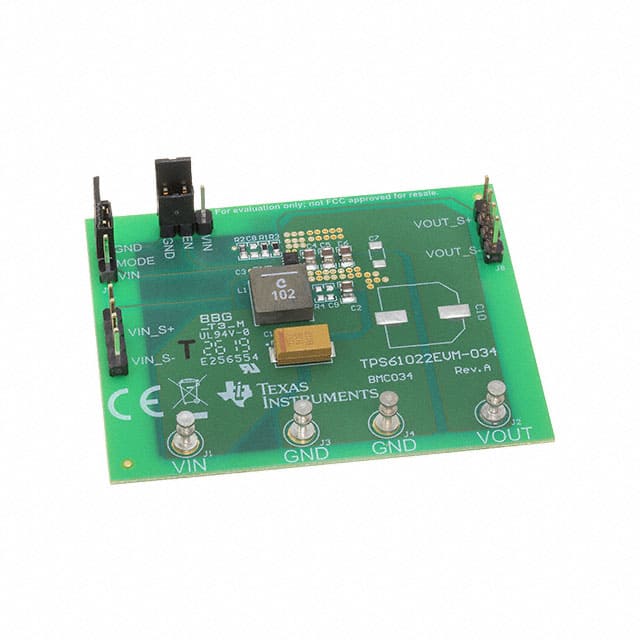 TPS61022EVM-034 POWER MANAGEMENT