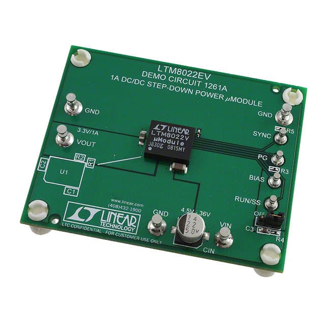DC1261A BOARD DEMO LTM8022