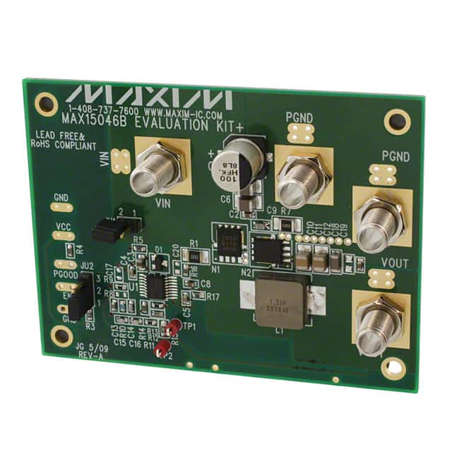 MAX15046BEVKIT+ BOARD EVAL FOR MAX15046B