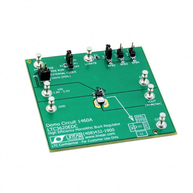 DC1460A EVAL BOARD BUCK REG LTC3620