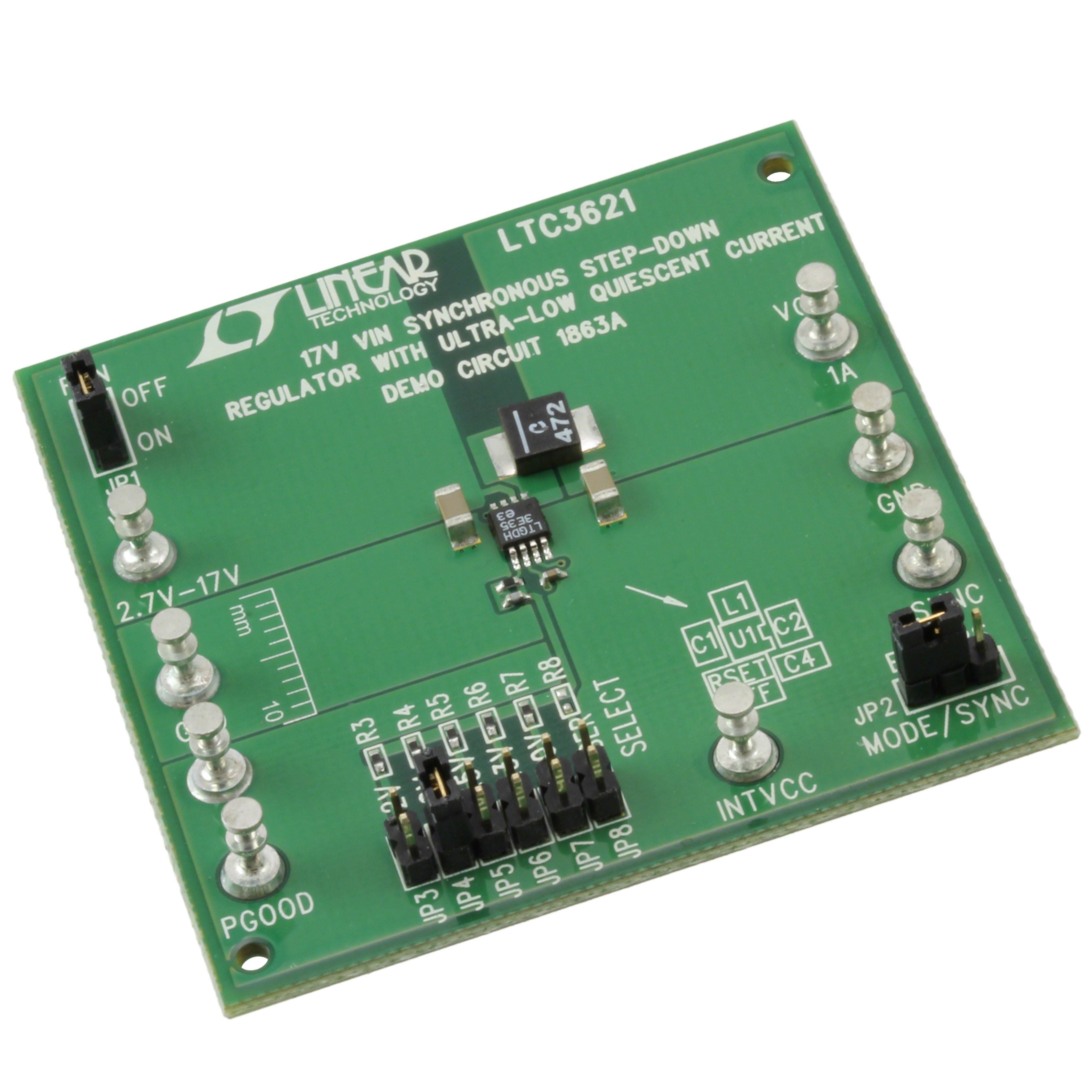 DC1863A BOARD EVAL FOR LTC3621IMS8E