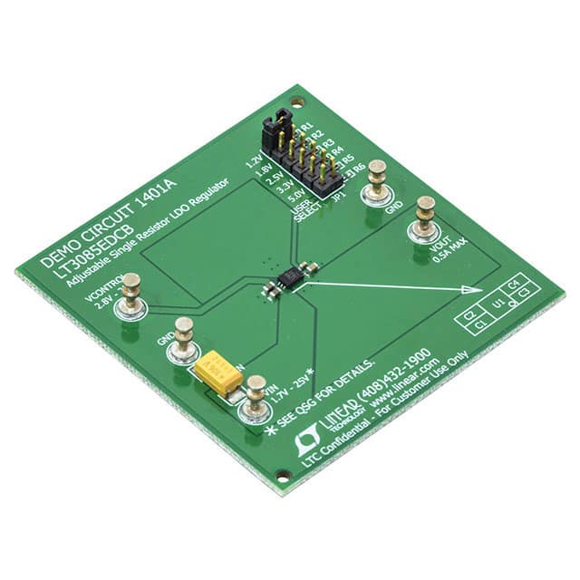 DC1401A BOARD DEMO FOR LT3085EDCB