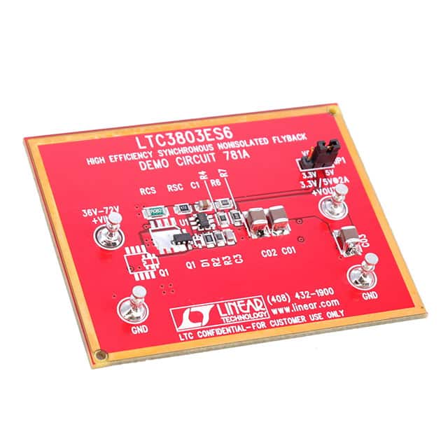DC781A BOARD DEMO FOR LTC3803ES6