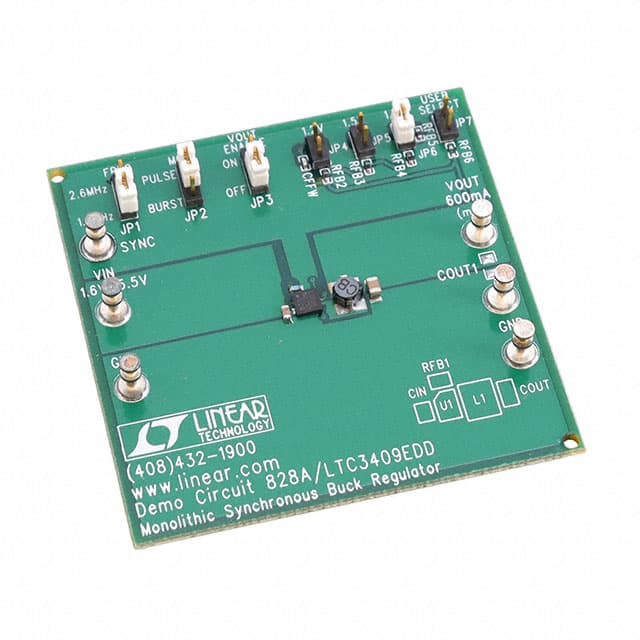 DC828A BOARD DEMO FOR LTC3409EDD