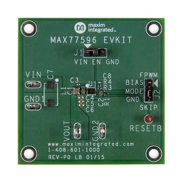 MAX77596EVKIT# EVAL BOARD FOR MAX77596