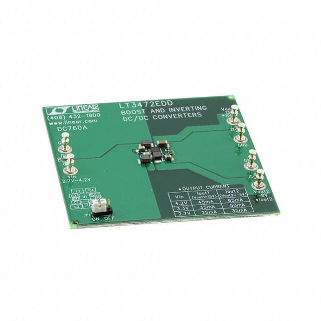 DC760A BOARD EVAL FOR LT3472EDD