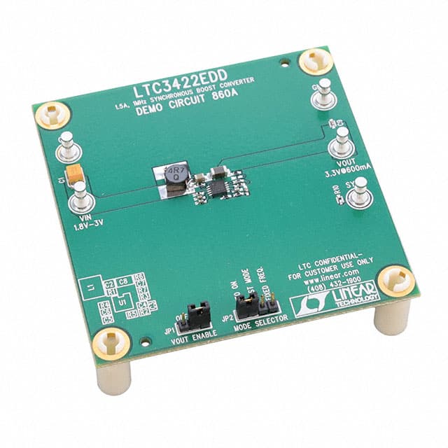DC860A BOARD DEMO FOR LTC3422EDD