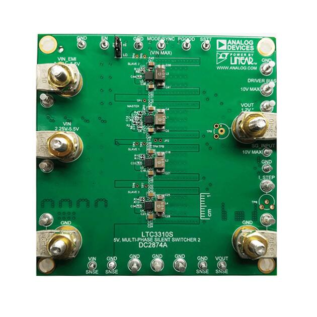 DC2874A-C DEMO 5V 20A MPHASE SS2 SYNC BUCK