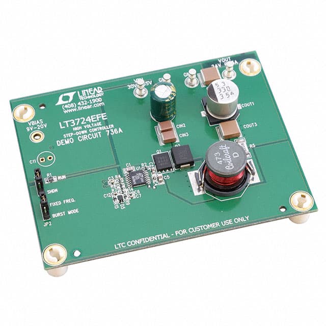 DC736A BOARD DEMO FOR LT3724EFE