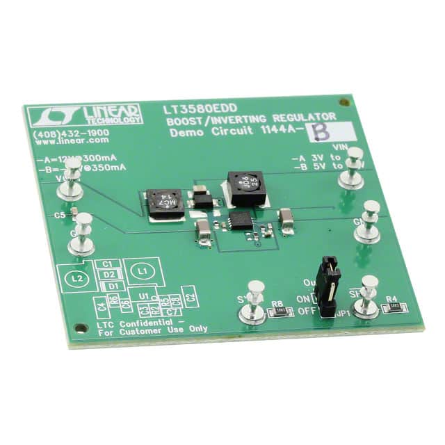DC1144A-B EVAL BOARD INVERTING REG LT3580