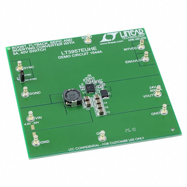 DC1544A BOARD DEMO FOR LT3957EUHE