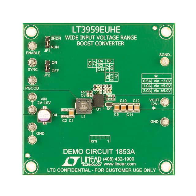 DC1853A DEMO BOARD FOR LT3959EUHE