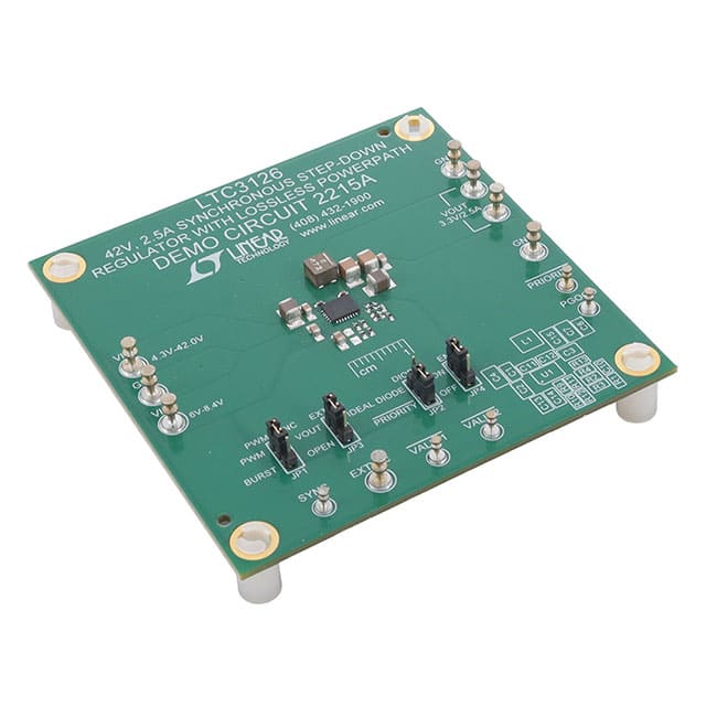 DC2215A LTC3126EUFD DEMO BOARD - 4.3V ?