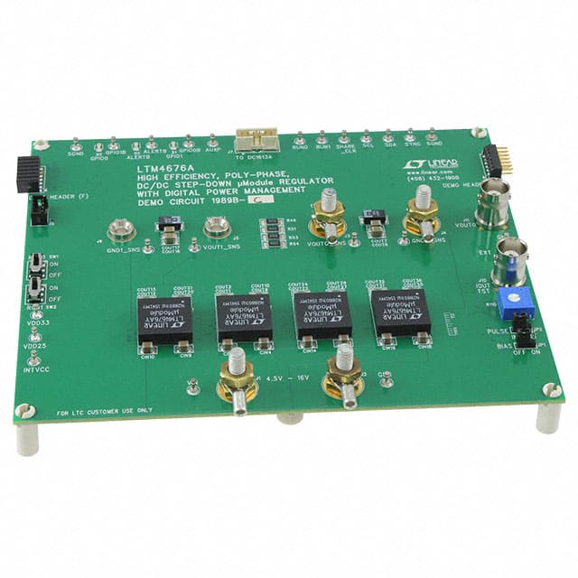 DC1989B-C DEMO BOARD FOR LTM4676