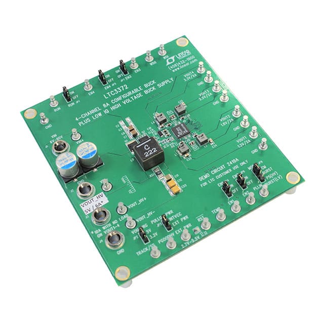 DC2419A LTC3372EUK DEMO BOARD - 6V = VIN