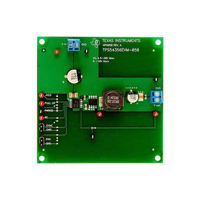 TPS54356EVM-058 EVAL MODULE FOR TPS54356-058