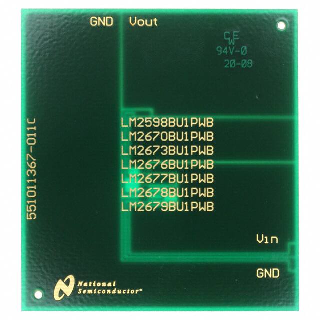 551011367-011/NOPB BOARD WEBENCH BUILD IT LM2598