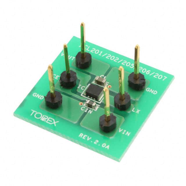 XCL206B153-EVB BOARD EVAL XCL206B153AR-G 1.5V