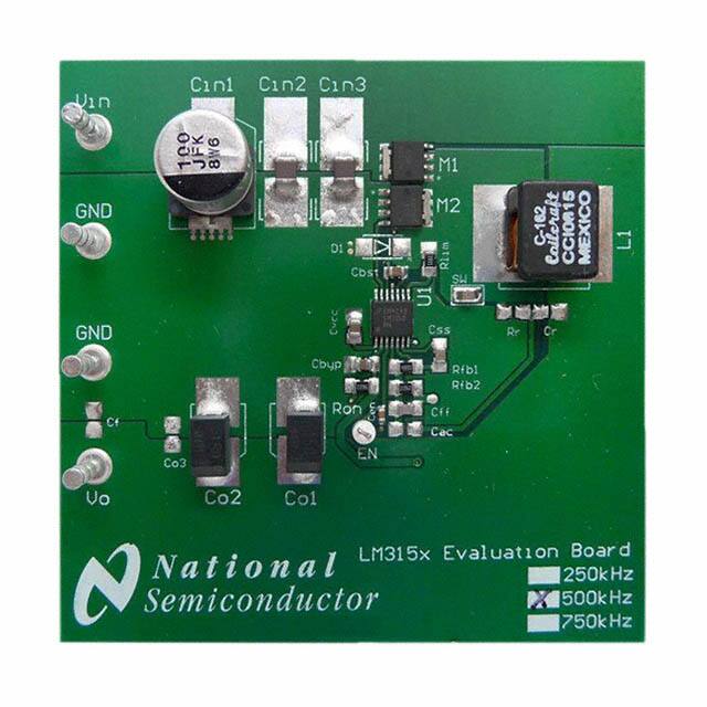 LM3150-500EVAL/NOPB BOARD EVAL LM3150-500