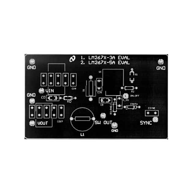 LM2679-5.0EVAL/NOPB BOARD EVAL FOR LM2679-5.0