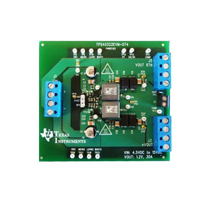 TPS40322EVM-074 EVAL MODULE FOR TPS40322-074