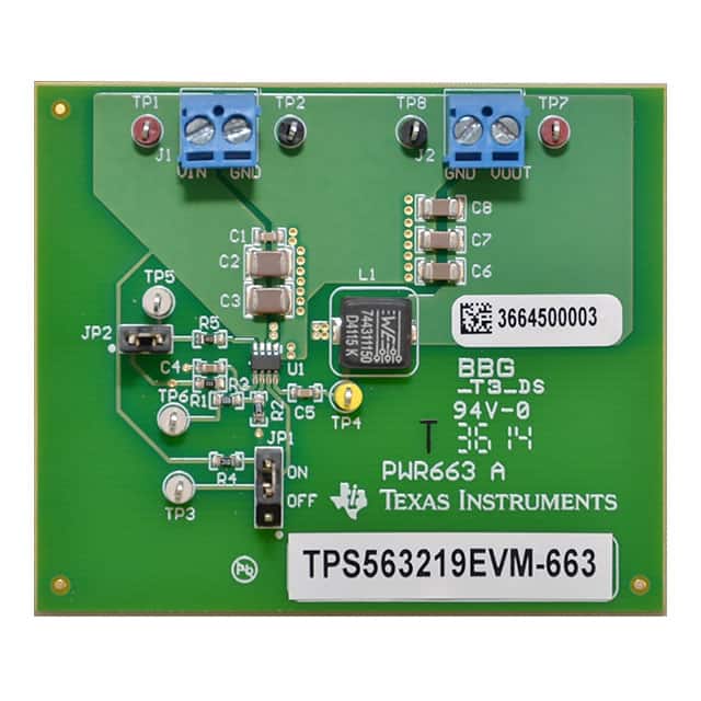 TPS563219EVM-663 EVAL BOARD FOR TPS563219