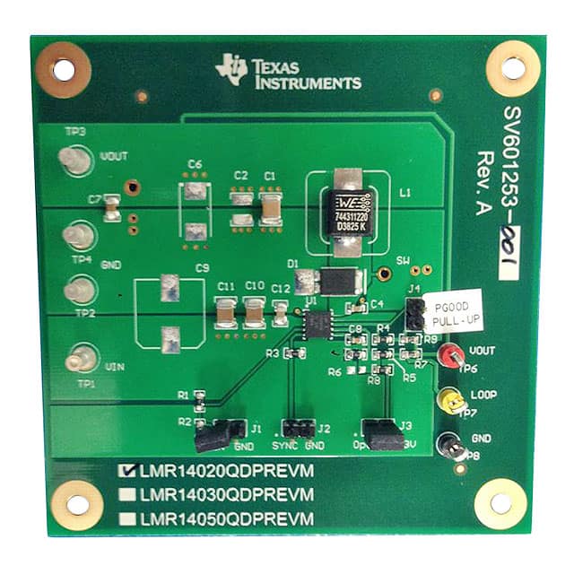 LMR14020QDPREVM EVALUATION MODULE