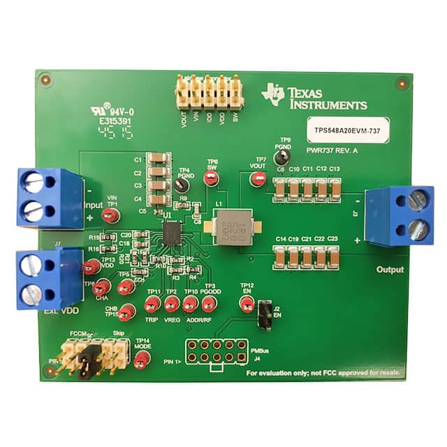 TPS548A20EVM-737 EVALUATION MODULE