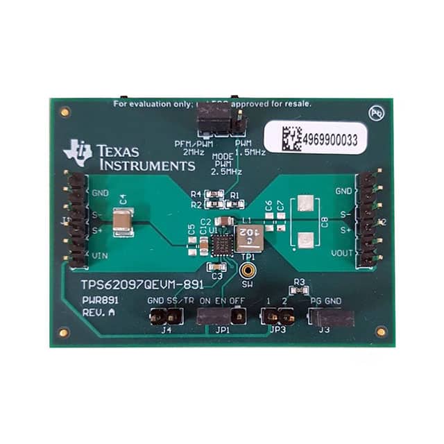 TPS62097QEVM-891 EVAL BOARD FOR TPS62097-Q1