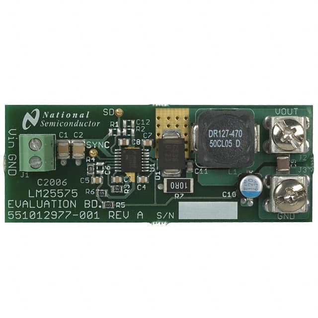LM25575EVAL BOARD EVALUATION FOR LM25575