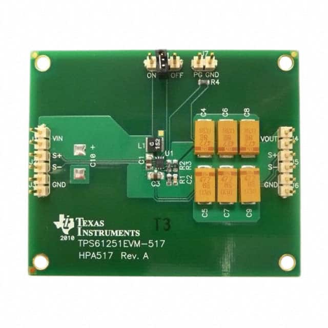 TPS61251EVM-517 EVAL MODULE FOR TPS61251-517
