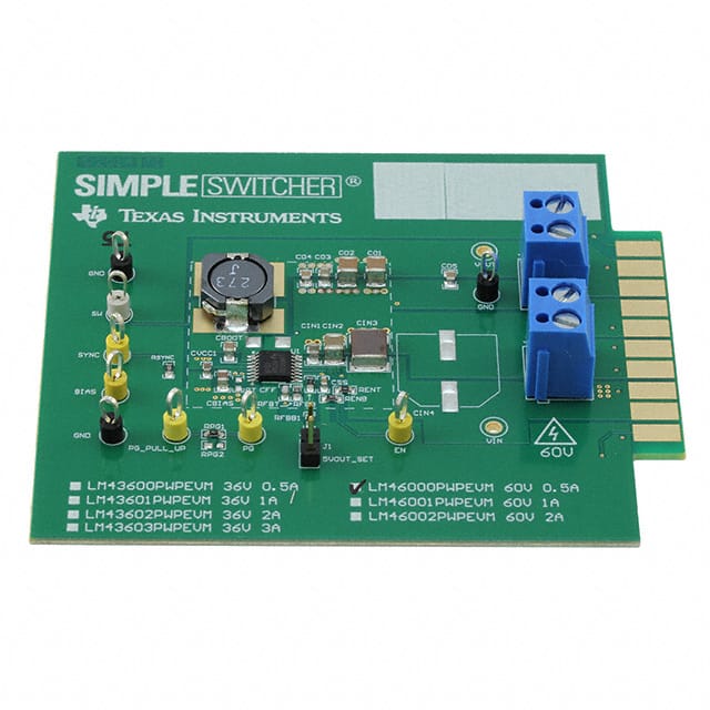 LM46000PWPEVM EVAL MODULE FOR LM46000