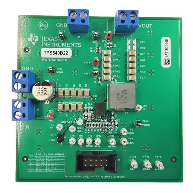 TPS549D22EVM-784 EVALUATION MODULE