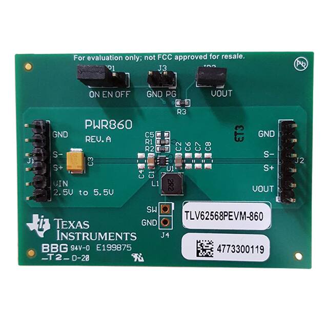TLV62568PEVM-860 EVAL BOARD FOR TLV62568P
