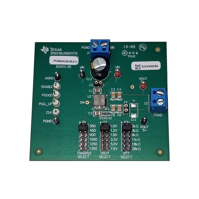 TPSM84624EVM-013 EVAL MODULE FOR TPSM84624