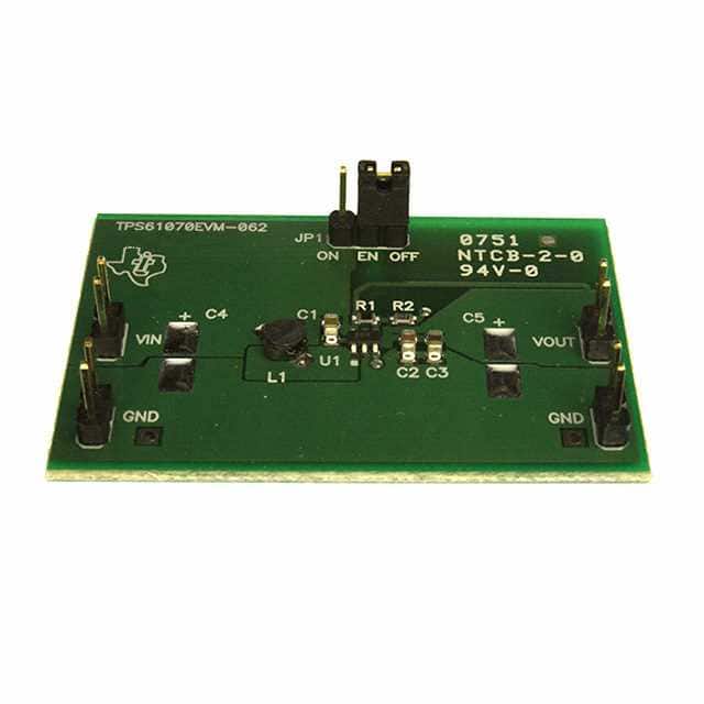 TPS61070EVM-062 EVAL MODULE FOR TPS61070-062