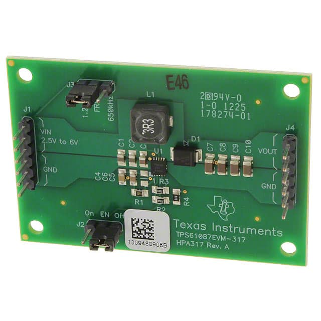 TPS61087EVM-317 EVALUATION BOARD FOR TPS61087