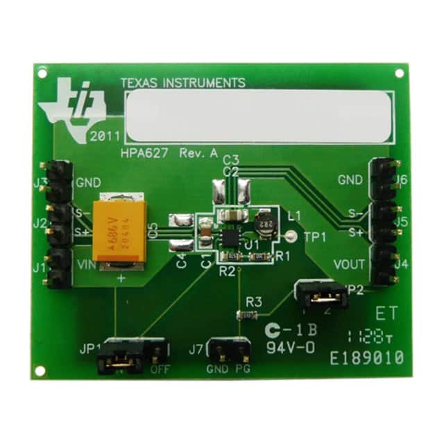 TPS62170EVM-627 EVAL MODULE FOR TPS62170-627