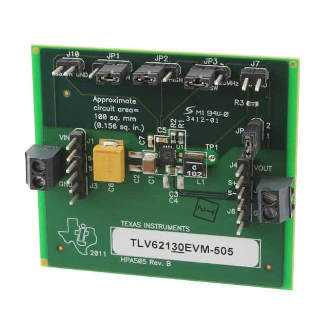 TLV62130EVM-505 EVAL MODULE FOR TLV62130-505