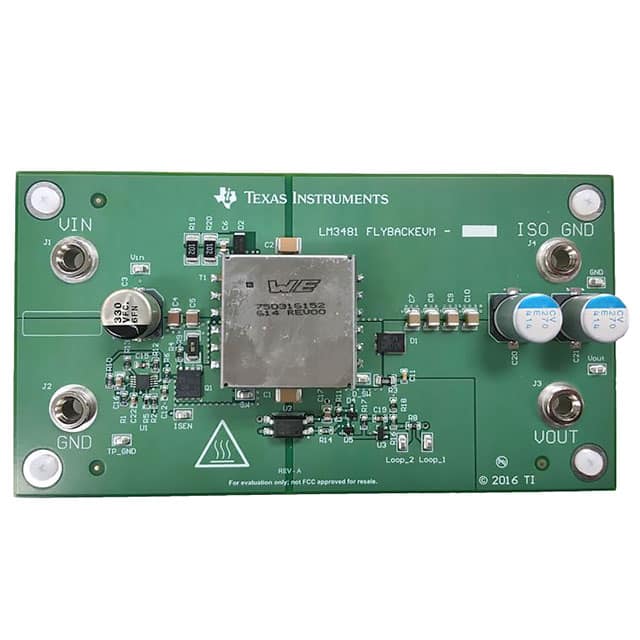 LM3481-FLYBACKEVM EVALUATION MODULE